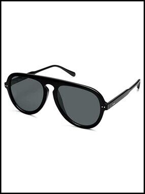 Retro Aviator Sunglasses UV400 Protection Full Rim Unisex